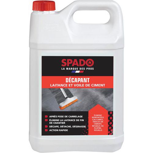 Décapant Professionnel Voile De Ciment 5 Litres