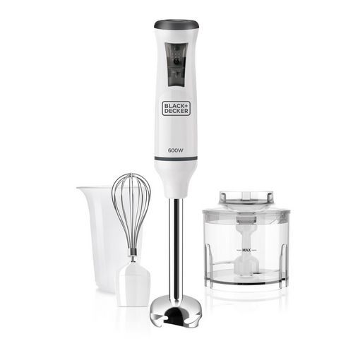 Mixeur Plongeant Bras Inox Avec Accessoires - Bxhba600e