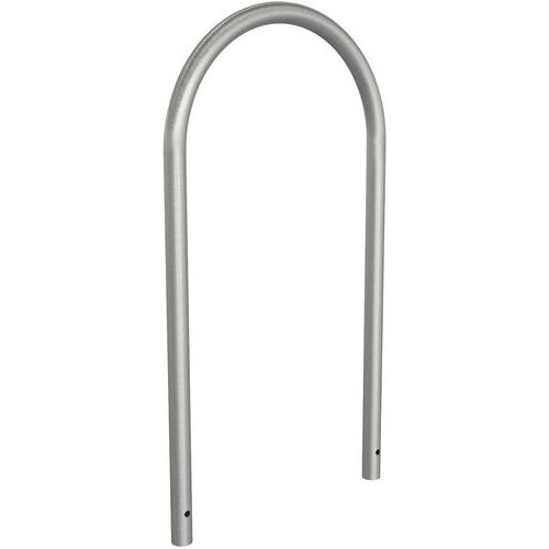 Schake - Arceau Vélo Inox à Bétonner - 650mm - Hauteur 800mm - Tube Ø 48mm - Gris