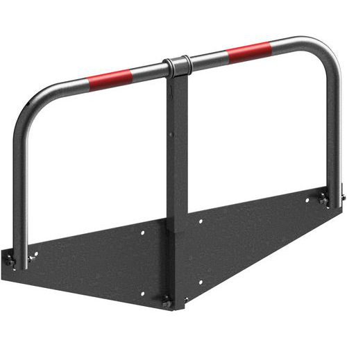 Arceau De Parking Rabattable Avec Serrure Profilée À Pistons