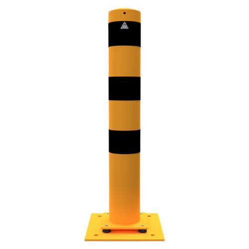 Schake - Borne élastique à cheviller Jaune/Noir - Ø 152 mm - Usage Chantier