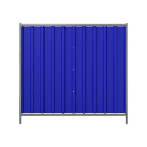 Clôture Mobile Trapez - Bleu