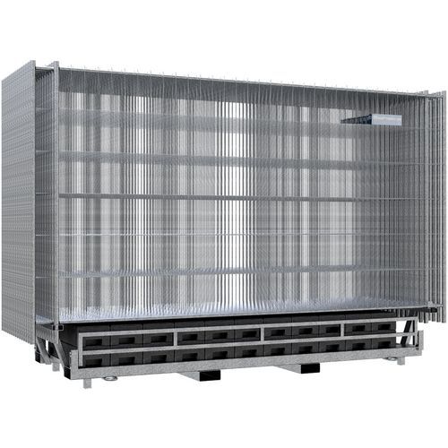 Kit De Clôture De Chantier Avec Twinpalette Light