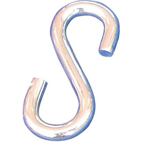 Maillon De Chaîne À Crochet En S - Noir