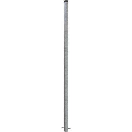 Schake - Poteau à panneaux acier Gris - Ø 60 mm x 4500 mm - Voirie robuste et durable
