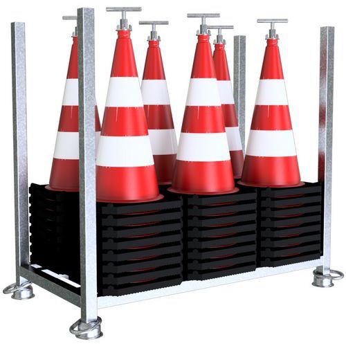 Kit De Cônes De Signalisation - 48 Pièces 3l730tl2