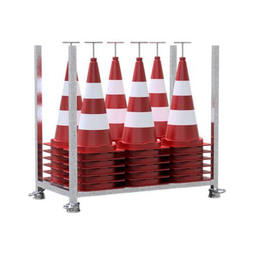 Kit De Cônes De Signalisation - 36 Pièces 3l750tl