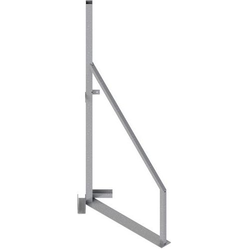 Support Angulaire Pour Clôture Mobile En Bois Galvanisé