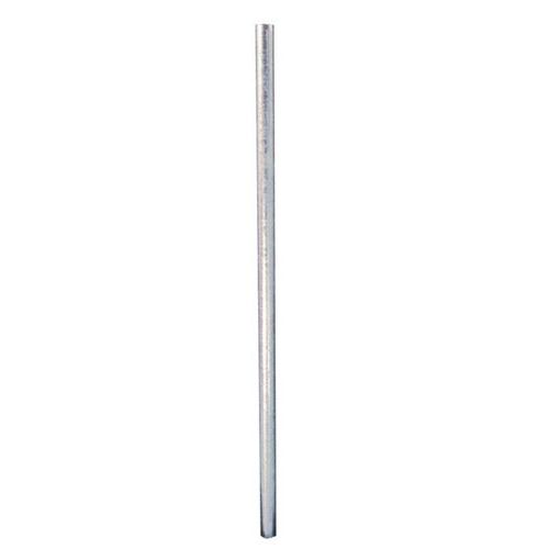 Schake - Tube Galvanisé Voirie - Ø42 mm, 1.3 m - Acier Gris Robuste