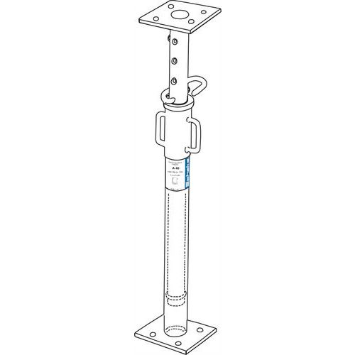Étaicoffrage Euro Laqué B Avec Filetage Intérieur-1 87 M