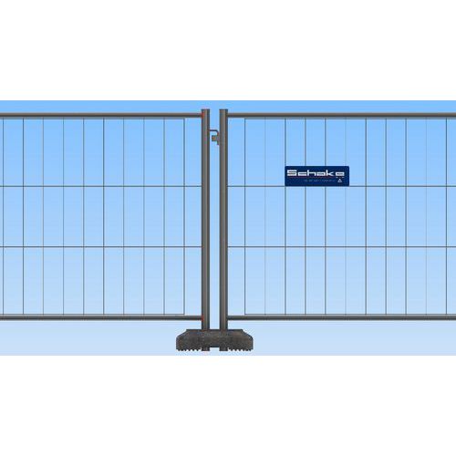 Clôture Mobile Profi-sans Crochets Et Œillets-3 50 M 1 20 M