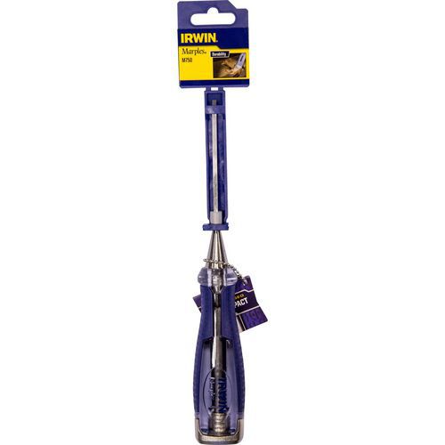 Irwin - Ciseau à bois 3 mm - Lame Acier - Finition Précise - Outil Manuel