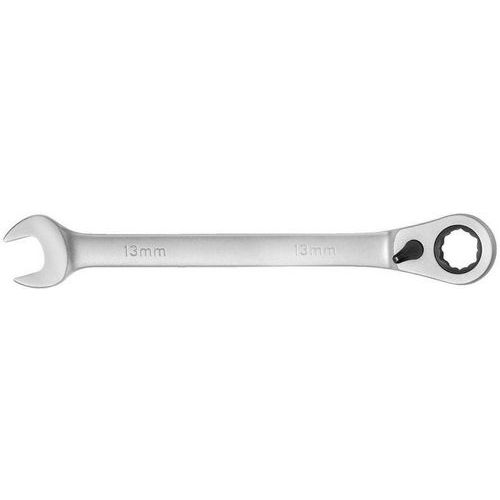 Gedore - Clé mixte à cliquet réversible 19mm - Longueur 245mm - Finition chromée - Outil professionnel