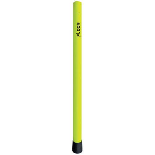 Perche de test compact FLOOR 5 brins 4,6m Jaune fluo - Poids 1.85 kg - Garantie 2 ans