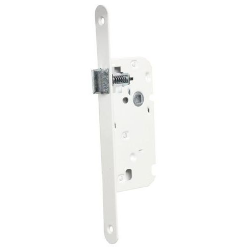 Bricard - Serrure Encastrée Axe 40mm Bec De Cane Blanc - Menuiserie Bois - 2 Ans Garantie