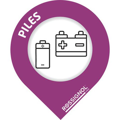 Stickers Tri Piles Violet