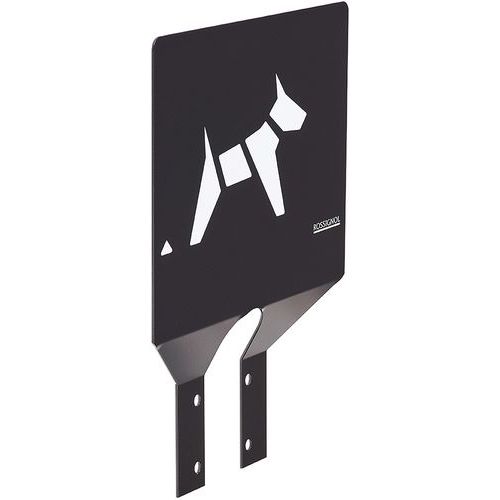 Plaque Signaletique Pour Poteau Gris Manganese