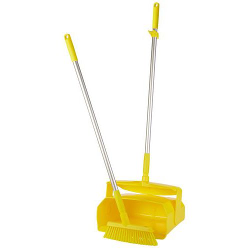 Lot de 4 - Kit Ensemble Pelle-balayette - 350mm - Jaune