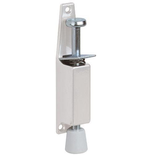 Abus - Arrêt de porte à pédale BP180 Blanc - Hauteur 23.4 cm - Sécurité et Praticité