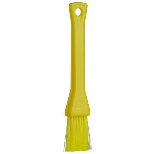 Lot de 10 - Pinceau Alimentaire Fibre Souple - 30mm - Jaune