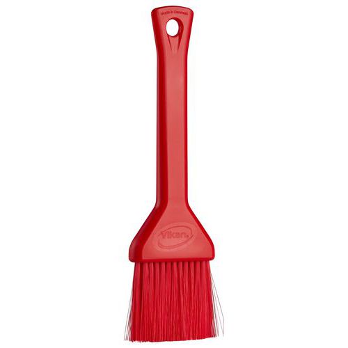 Lot de 10 - Pinceau Alimentaire Fibre Souple - 50mm - Rouge