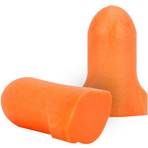 Bouchons d'oreille jetables Mega T-Fit Orange Polyuréthane 37 dB Usage unique CE