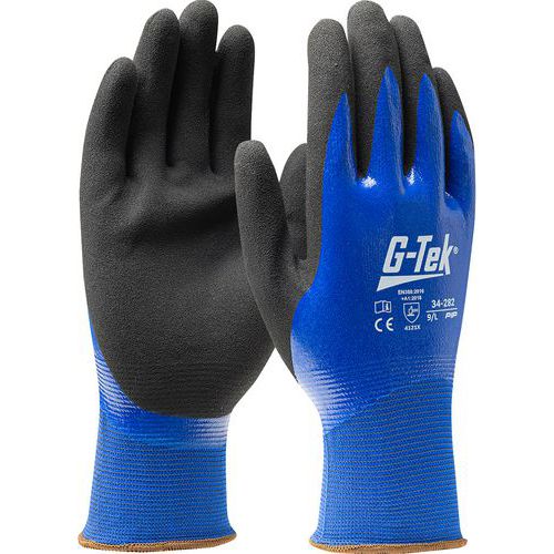Gants De Manutention Premium Enduction Complète Nitrile - Taille 9