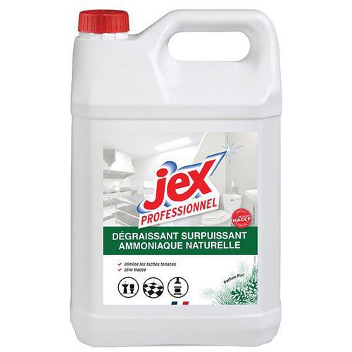 Dégraissant Ammoniaque Naturel Jex Professionnel - Bidon 5 L