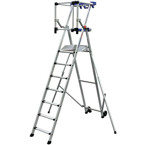 Plateforme Fixe F7 Perform 7 Marches Hauteur Travail 3.70m.