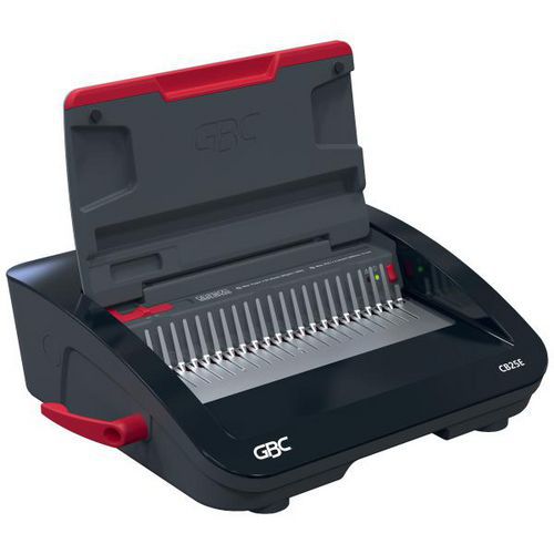 GBC - Perforelieuse Électrique CombBind CB25E - 25 Feuilles Perforées - 450 Feuilles Reliées - Noir