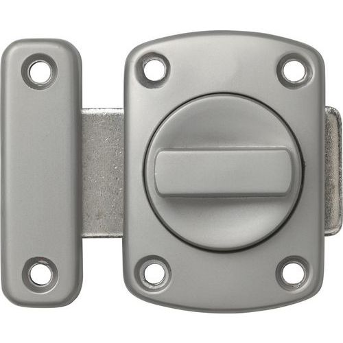 Abus - Verrou de porte automatique DRD 40mm nickelé mat - Coffre 40x55mm, Gâche 16x55mm - Sécurité et fiabilité