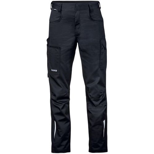 Uvex - Pantalon Cargo syneXXo Light Noir - Taille 64 - Polyester 250g/m² - Travail & Confort