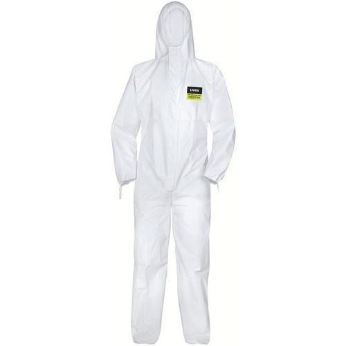 Uvex - Combinaison de travail Classic Light - Blanc - Taille XXL - Usage unique, protection CE