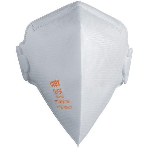 Uvex - Masque FFP2 Silv-Air Classic 3200 - Boîte de 30 - Protection Respiratoire Confortable