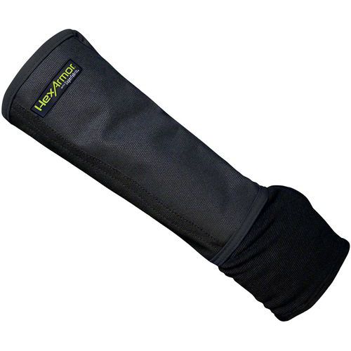 Hexarmor - Manchette anti-coupure et piqure d'aiguille hypodermique - Taille XXL - Noir - Protection F