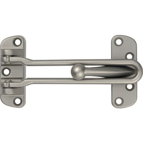 Abus - Entrebailleur Rigide de Porte Nickele SPN110 - 125mm - Zamak - Sécurité Renforcée