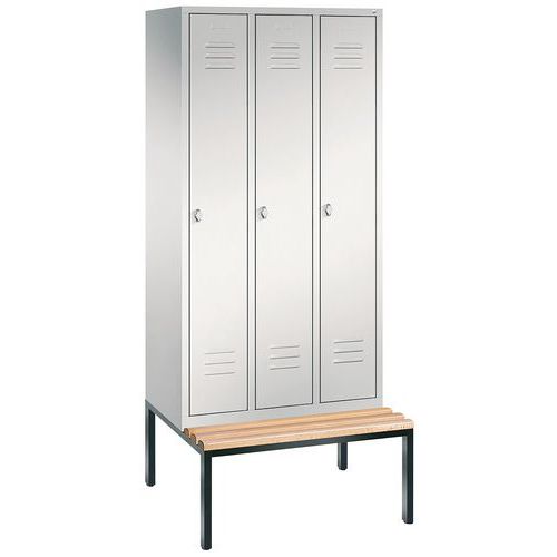 Vestiaire S2000 Classic - Colonne largeur 300mm - Sur banc - CP