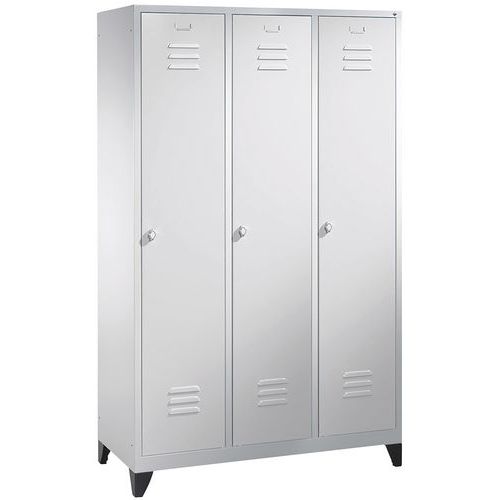 Vestiaire S2000 Classic - 2 et 3 colonnes largeur 400 - Sur pieds - CP