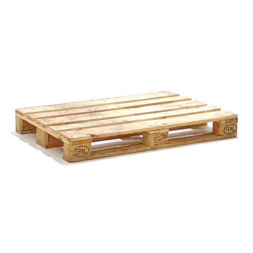 Kruizinga - Palette Bois Europe Reconditionnée - 1200x800mm - 4000kg Statique - Éco-responsable