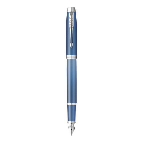 Parker - Stylo plume IM Rituals bleu dégradé - Pointe moyenne - Chrome - Ambidextre