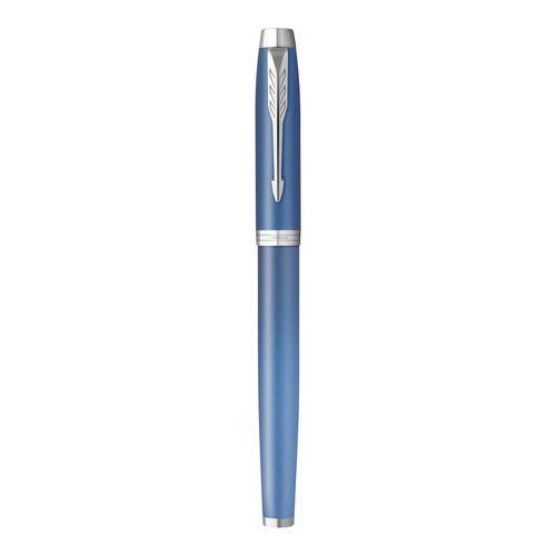 Parker - Stylo roller IM Rituals bleu dégradé - Pointe fine 1mm - Encre noire rechargeable - Idéal écriture quotidienne