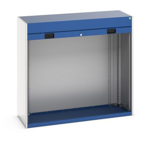 Bott - Armoire à porte rideaux 1300x650x2000mm Bleu - Acier - Charge 1500kg - Livrée montée