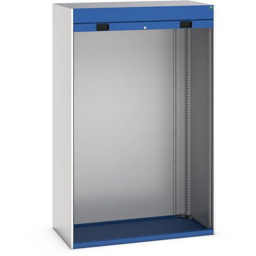 Bott - Armoire à porte rideaux 1300x650x2000mm Bleu - Acier 1500kg - Livrée montée