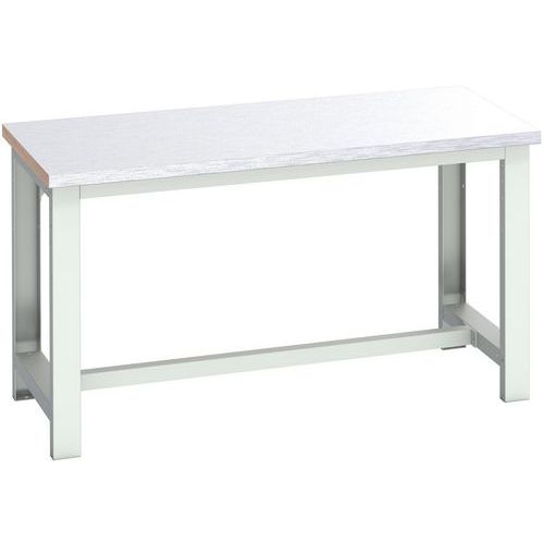 Bott - Banc de travail Cubio en acier - 1500x750x840mm - Gris clair - Charge max 1000kg