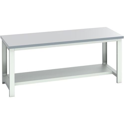 Bott 1 Etabli Roulant Stratifié Mi Étagère