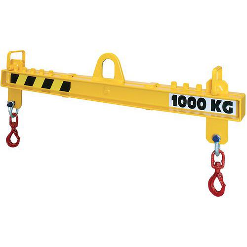 Huchez - Palonnier réglable 2000kg - 2 à 4m - Levage sécurisé et polyvalent
