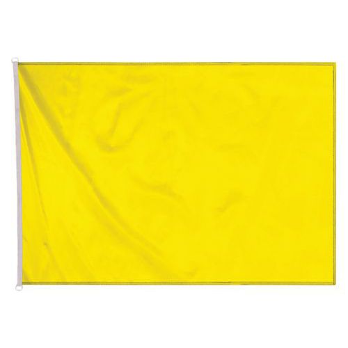 Pavillon de baignade surveillée 125 x 150 cm jaune - Polyester - Danger limité
