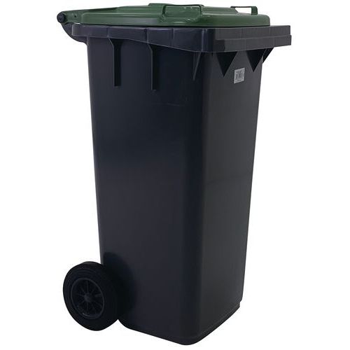 Conteneur Mobile Tri Des Déchets - 120 L - Vert - Manutan