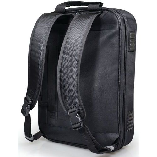 Port Designs - Sacoche & Sac à Dos Manhattan Business Noir 15,6" Polyester - Garantie à Vie