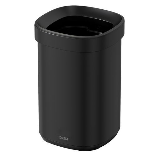 Poubelle 20l En Acier Noir